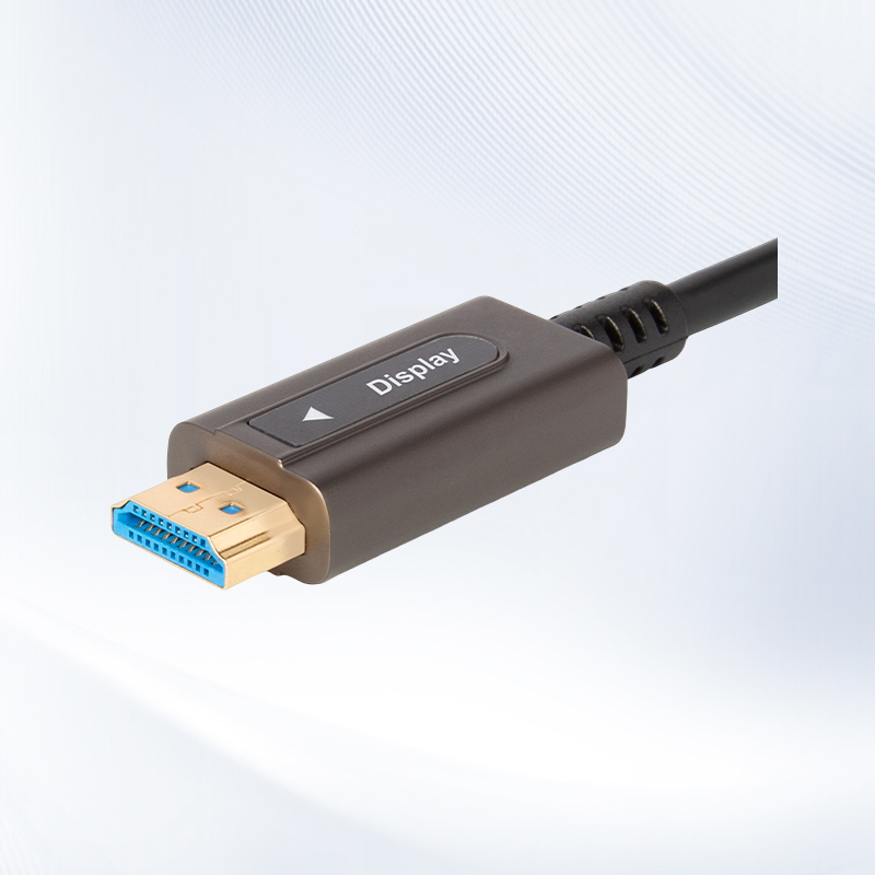 What are the key impacts of the production process of HDMI active optical cable on its flexibility and service life?