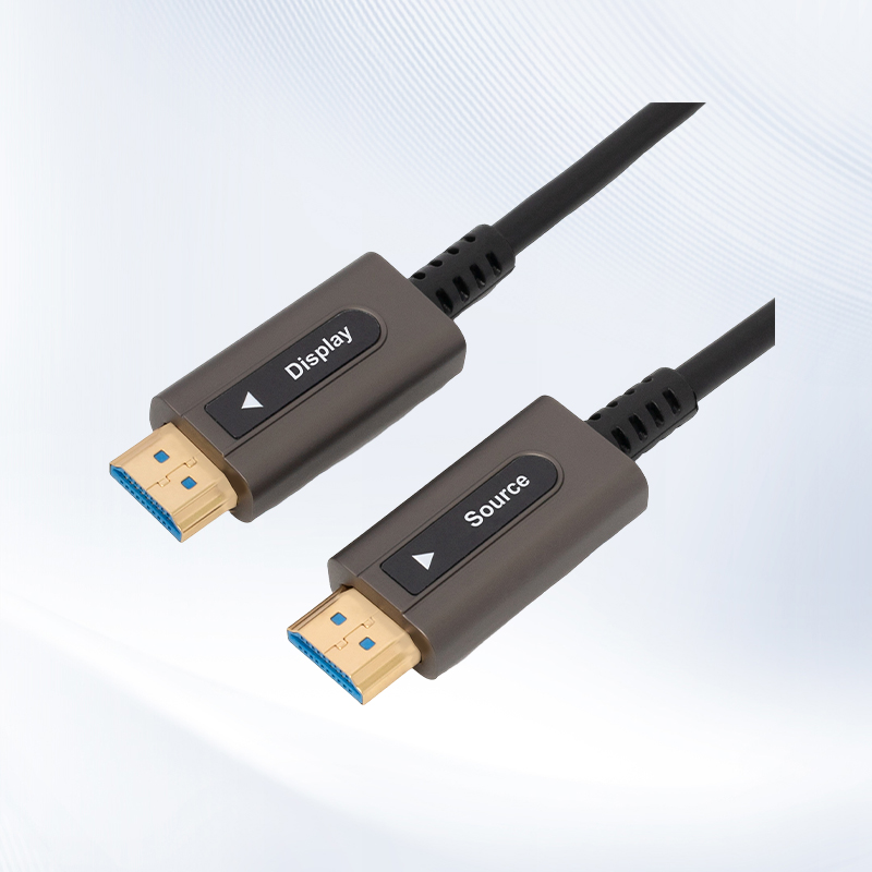 How does the improvement in the bending radius of HDMI active opitcal cable improve the convenience of wiring?