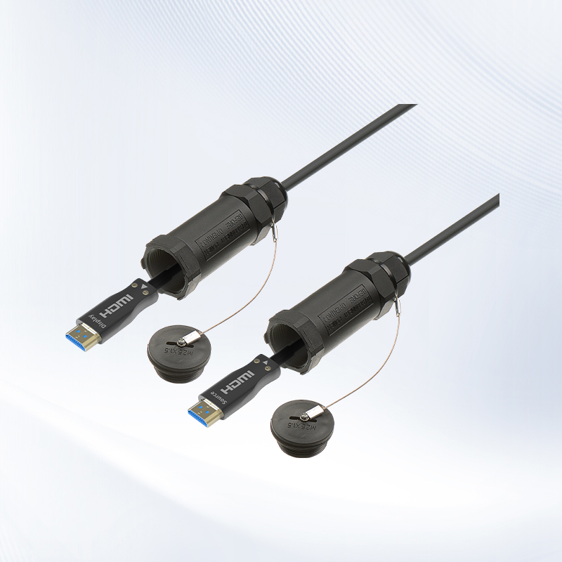 How does HDMI Active Optical Cable improve the quality of HD video transmission?